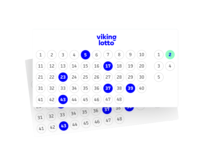 izbrane številke na vikinglotto listku