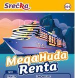 Mega Huda Renta srečka sprednja stran