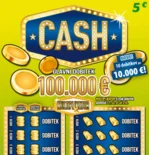 slika srečka Cash sprednja stran